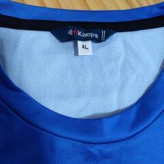 未使用　メンズ4Ｌ青の画像