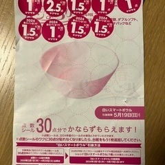 春のパンまつりシール12.5点