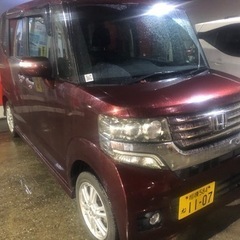 平成24年式、NBOXカスタム、83000キロ、車検令和7年6月