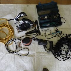 マキタ電子丸鋸　5732C他　電動工具一式