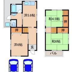 近江八幡市柳町　初期費用0円‼️敷金礼金0円‼️　戸建てペット可...