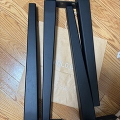 テーブル脚　　アイアン風　木製脚の画像