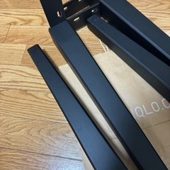 テーブル脚　　アイアン風　木製脚の画像