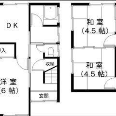 東近江市市辺町　初期費用0円‼️敷金礼金0円‼️　市辺駅徒歩7分‼️　ペット可能戸建て賃貸募集中‼️の画像
