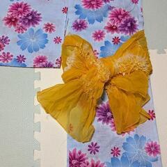 浴衣　帯付き　美品　150センチ