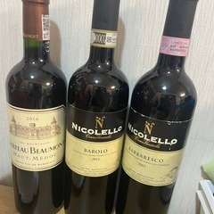 フランス　イタリア　3本セットお酒 ワインの画像