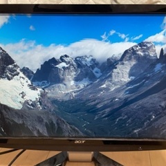 acer P224w 22インチ 液晶モニターの画像