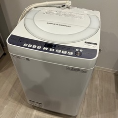 SHARP シャープ 全自動洗濯機 7kg 2018年製 ES-...