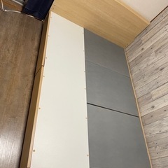 【取引中】ニトリ　収納付きダブルベッドフレーム