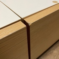 【取引中】ニトリ　収納付きダブルベッドフレームの画像