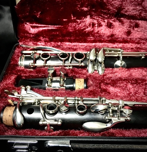 YAMAHA クラリネット 351 木製 ケース付き YAMAHA YCL-351 クラリネット 木製 中級モデル ケース付#2262 YAMAHA