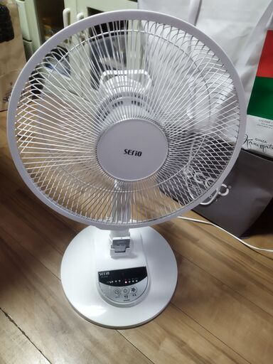 serioリモコン付き扇風機１７年製良品