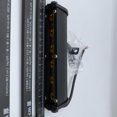 イエロー 2個　LED ワークライト フォグ ランプ ルーフライトバー 　M9の画像