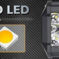 白 60w 2個 120w　LEDワークライト デイライト 作業灯 投光器の画像