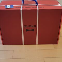 BRUNOコンパクトホットプレート　BOE021-RD　新品未開封