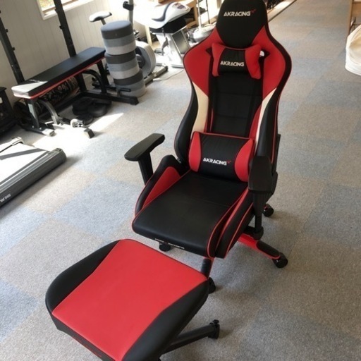 AKRacing ゲーミングチェア＋足置き
