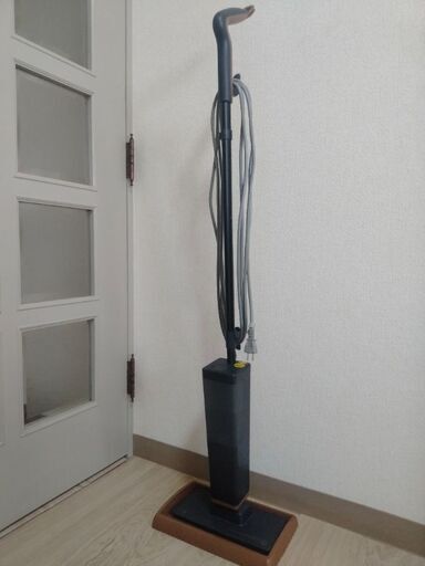 【値下げ】スチームモップ 高温スチームモップ 黒 美品