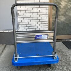 中古手押し台車 300kg荷重 D016の画像