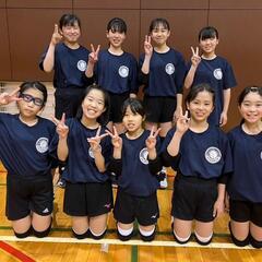 あきる野市で活動しているジュニアバレーチームです🏐
