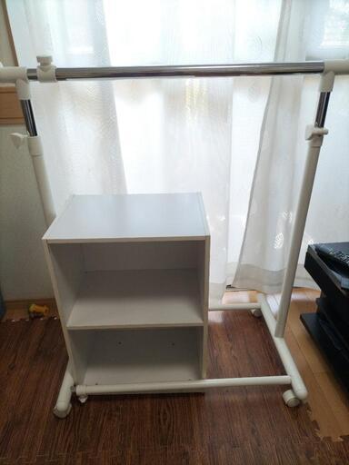 《お話中》家具 伸縮ハンガーラック