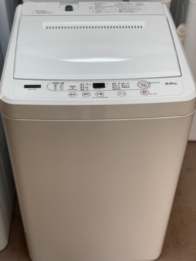 送料・設置込み可　洗濯機　6kg ヤマダ　2023年