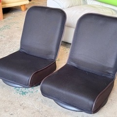座椅子☆回転式☆2つセット☆格安☆中古☆配達相談可能☆早い者勝ち...