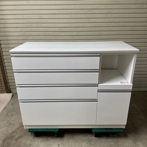 【売却済】NITORI/ニトリ キッチンボード レジューム 食器棚