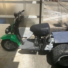 現状渡し　ジャイロアップ　2スト　ノーヘル可ミニカー登録の画像