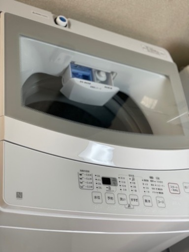 送料・設置込み可　洗濯機　6kg NITORI 2021年