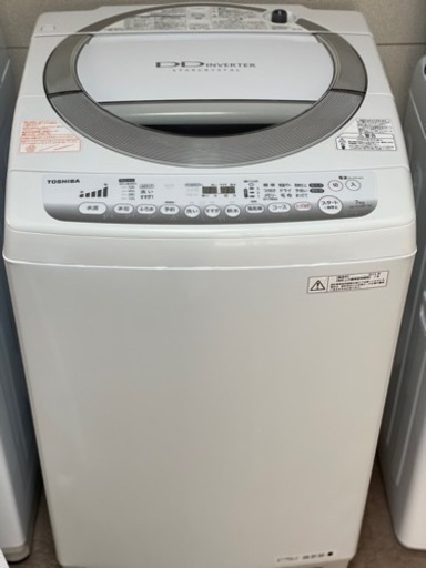 送料・設置込み　洗濯機　7kg TOSHIBA 2013年