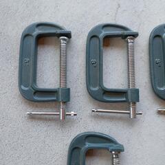 【値下げ‼️】DIY 木工 Cクランプ 6個セットの画像