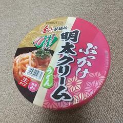 カップ麺 ぶっかけ明太クリームうどん