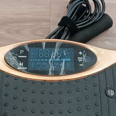  ブルブル振動マシン マッサージ ゴムひも付き ダイエット器具の画像