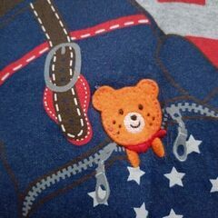兄弟セット⑨ ミキハウス 長そでシャツ2枚組の画像