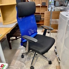 デスクチェア イス オフィスチェア 肘付 学生 中古 家具 オフィス用家具 机の画像