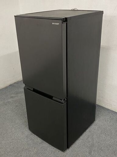 高年式!2023年製! シャープ/SHARP SJ-D15J-H 冷蔵庫 2ドア 152L メガフリーザ つけかえどっちもドア  グレー 中古家電 店頭引取歓迎 R8318
