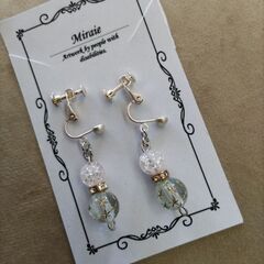 ハンドメイド　イヤリング