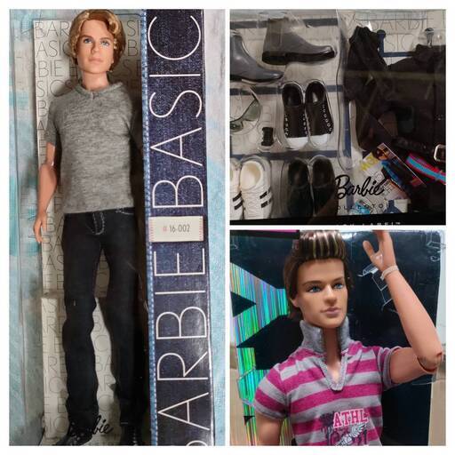 Barbiebasic　blacklabel　バービー　ケン　女の子　人形