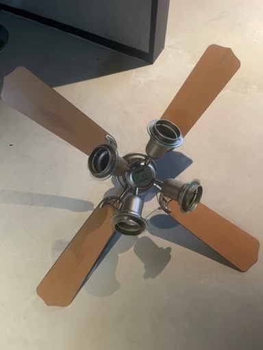 美品　シーリングファン　照明　天井器具