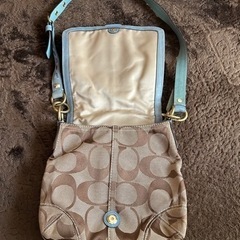【中古美品】COACHのショルダーバックの画像