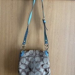【中古美品】COACHのショルダーバックの画像