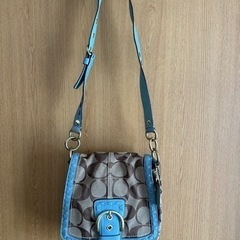 【中古美品】COACHのショルダーバック
