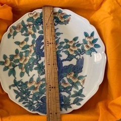 敷島焼　　絵皿の画像