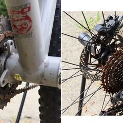 【11/24再出品】≪ZH24ジ限≫ JAMIS/ジェイミス マウンテンバイク/MTB/自転車 DRAGON/ドラゴン 650 SPORT サイズ15 外装20段階変速 現状品の画像