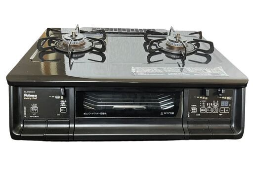 パロマ ガステーブル PA-370WA-R 2021年製 都市ガス 動作確認済み 美品 直接引取大歓迎‼