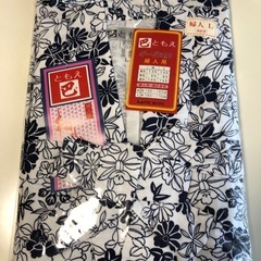 綿100% ガーゼねまき浴衣　婦人用Lサイズ