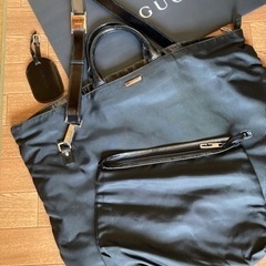 美品　GUCCIトートバッグ旅行用