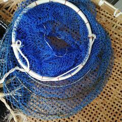 釣った魚入れる網