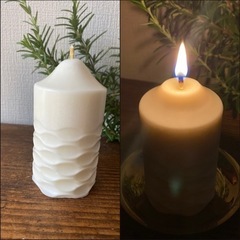 ⚫︎Naturalソイキャンドル〔ウェーブ10cm〕