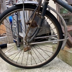 ME023【時代】希少 自転車 サイクリング レトロ の画像